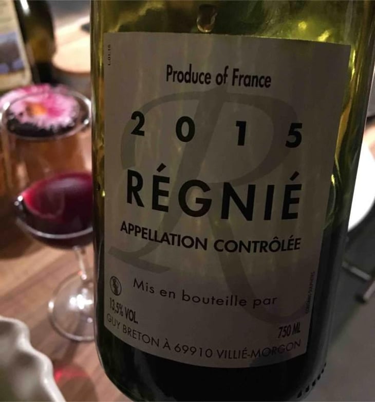 Regnié - Domaine Guy Breton - P'tit Max - Guy Breton 