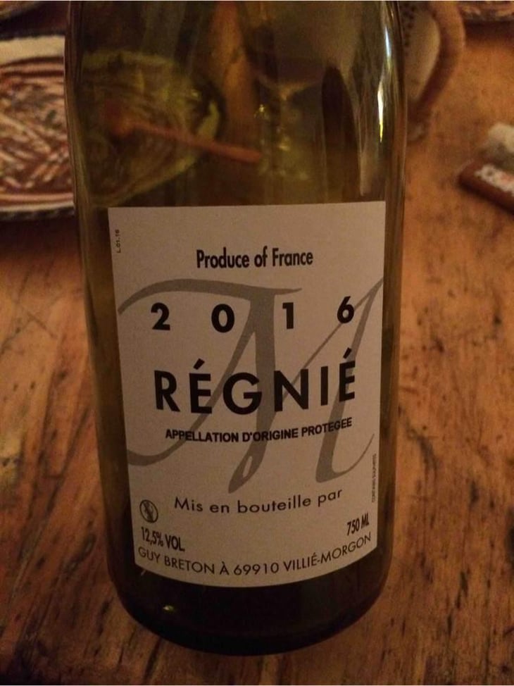 Regnié - Domaine Guy Breton - P'tit Max - Guy Breton 