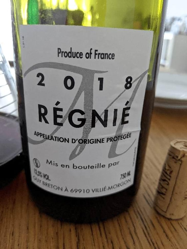Regnié - Domaine Guy Breton - P'tit Max - Guy Breton 