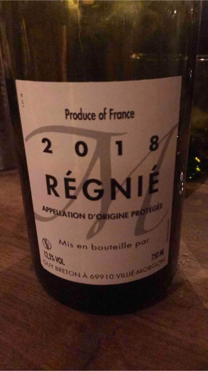 Regnié - Domaine Guy Breton - P'tit Max - Guy Breton 