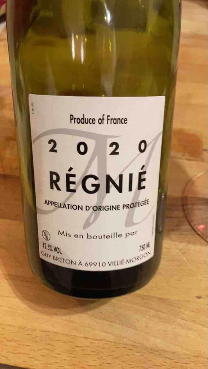 Regnié - Domaine Guy Breton - P'tit Max - Guy Breton 
