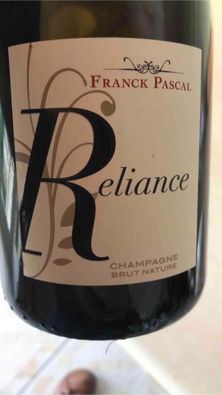 Reliance Brut Nature - Franck Pascal - Franck & Isabelle Pascal 