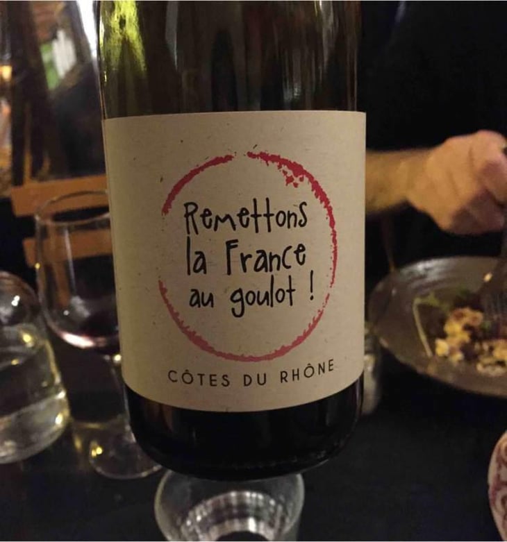 Remettons La France Au Goulot - Domaine De La Rouviere - Indépendant 