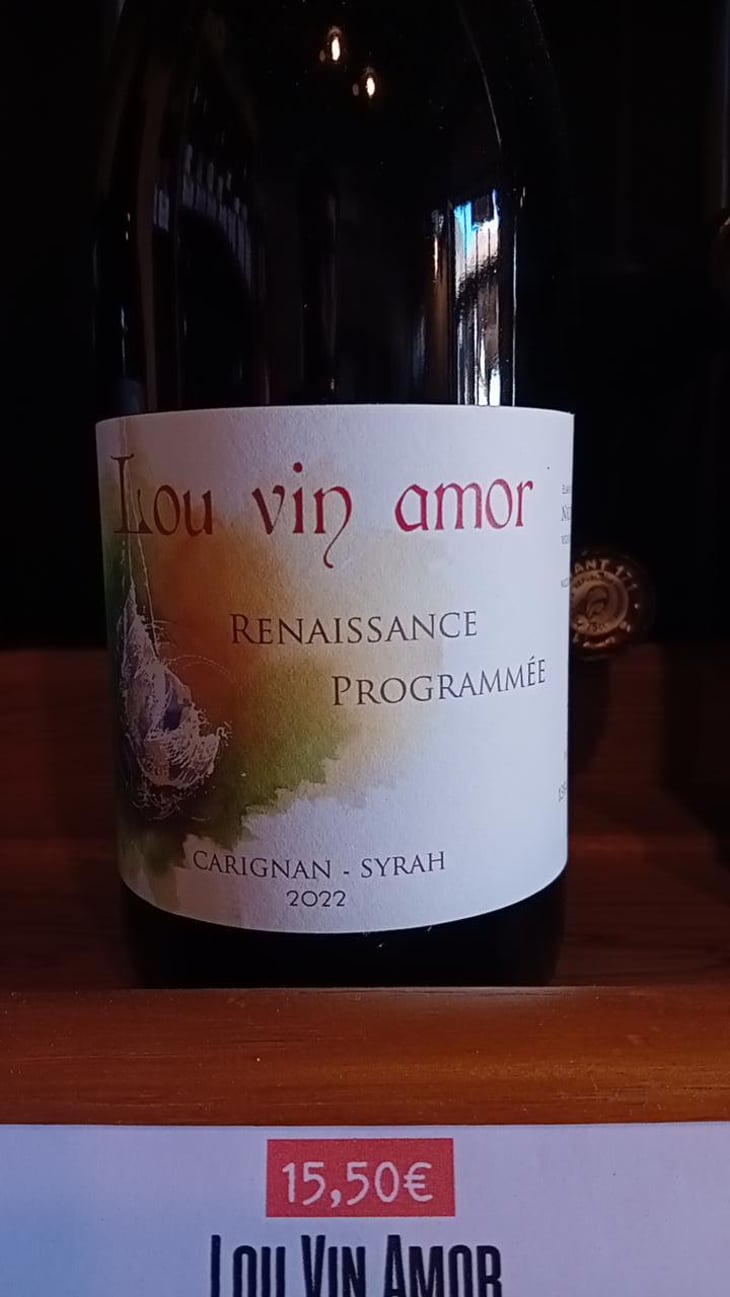 Renaissance Programmée - Lou Vin Amor - Nicolas Duhesme 