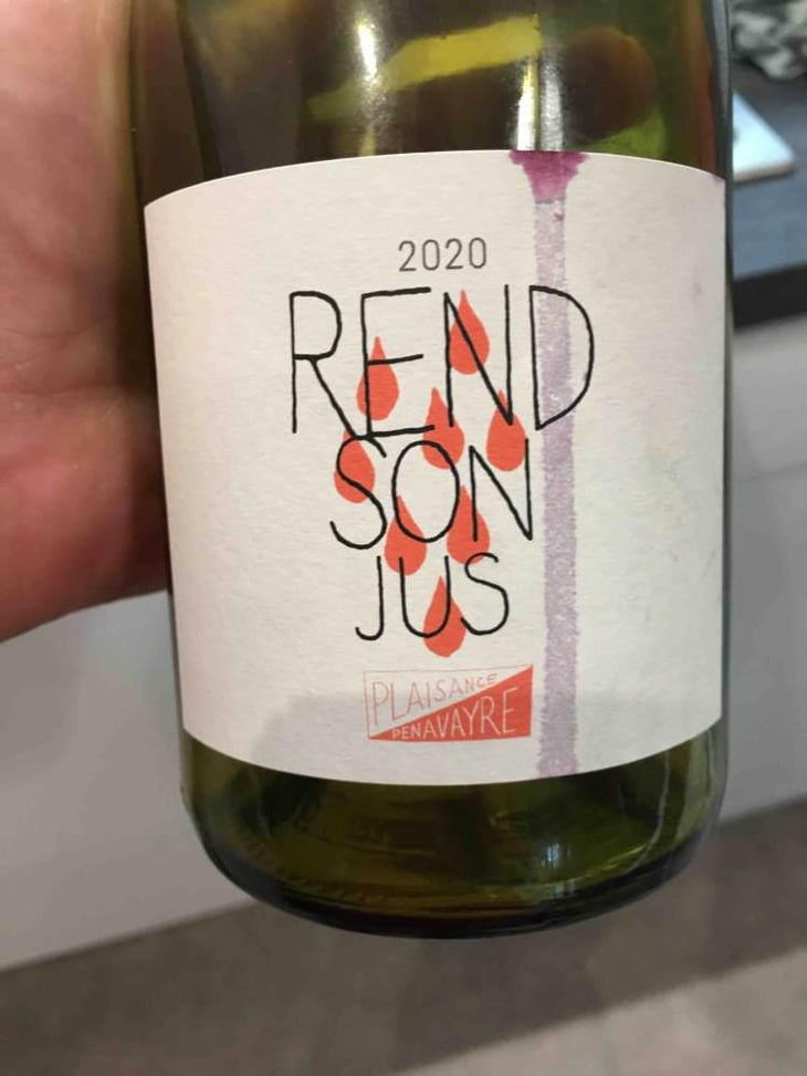 Rend Son Jus - Domaine Plaisance - Penavayre - Louis, Marc et Thibaut Penavayre 
