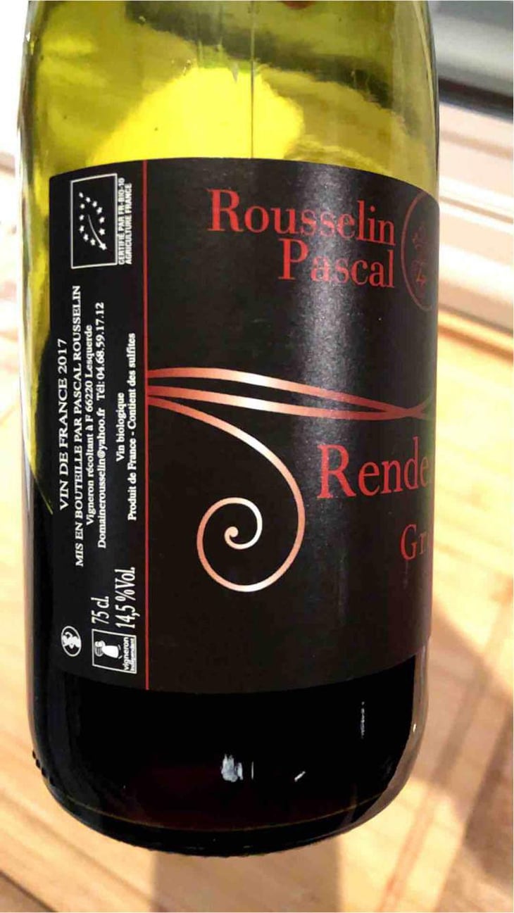 Rendez Vous Grenache - Domaine Rousselin - Laurence & Pascal Rousselin 