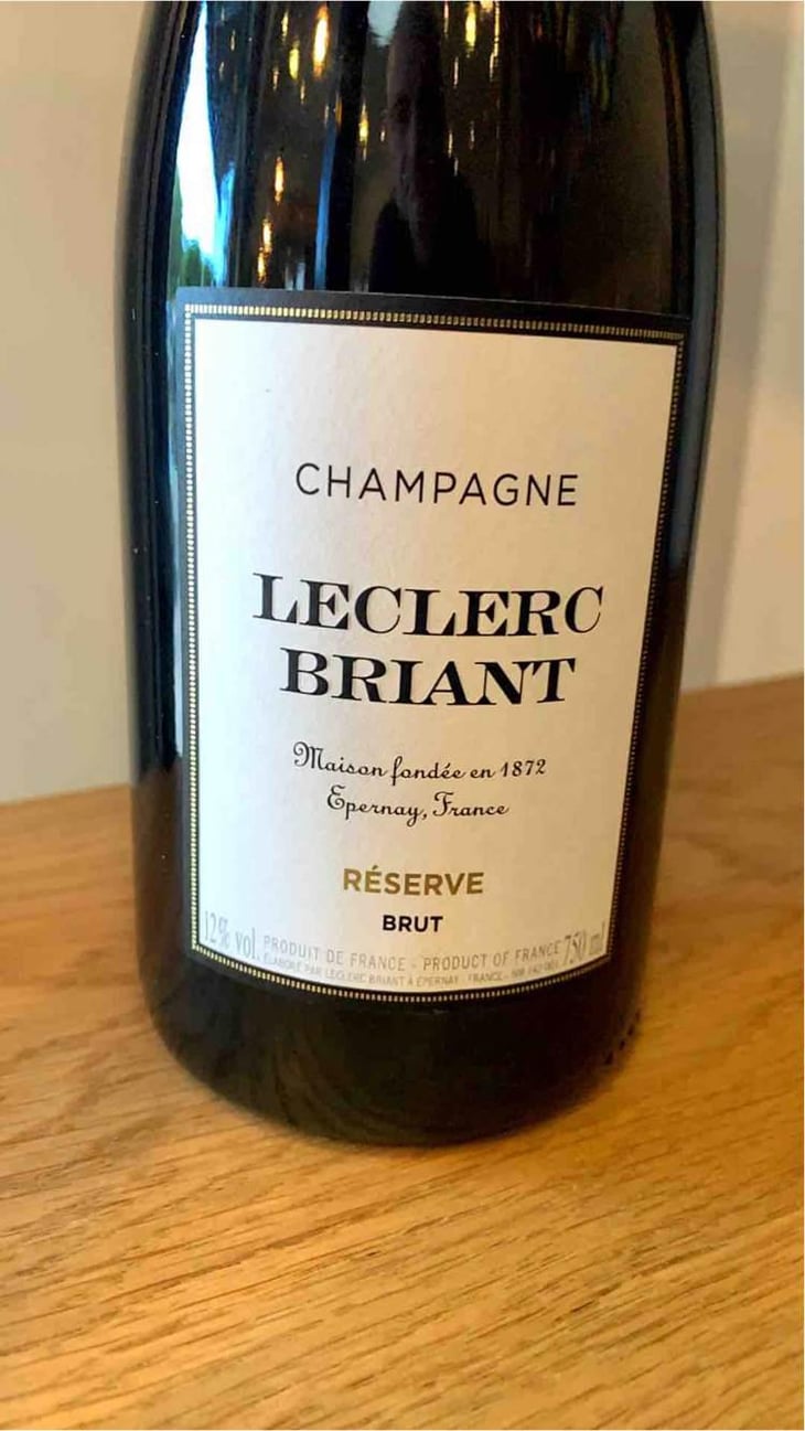 Réserve Brut - Champagne Leclerc Briant - Frédéric Zeimett 