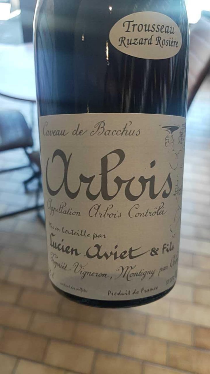 Réserve du Caveau Poulsard - Domaine Lucien Aviet & Fils - Caveau de Bacchus - Vincent Aviet 