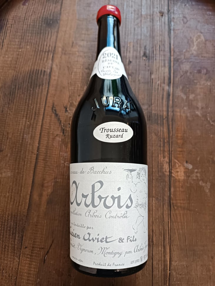 Réserve du Caveau Cuvée des Géologues - Domaine Lucien Aviet & Fils - Caveau de Bacchus - Vincent Aviet 