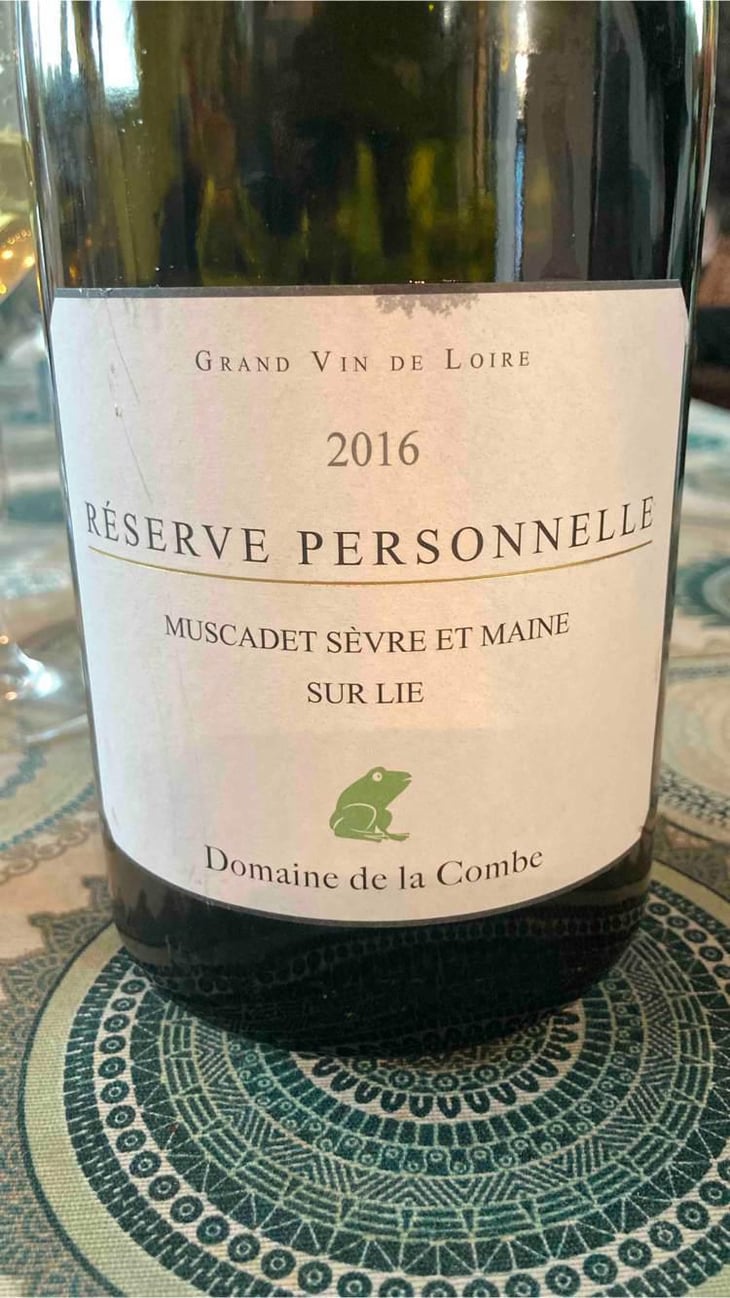 Réserve Personnelle - Domaine De La Combe - Pierre Henri Gardais -2016