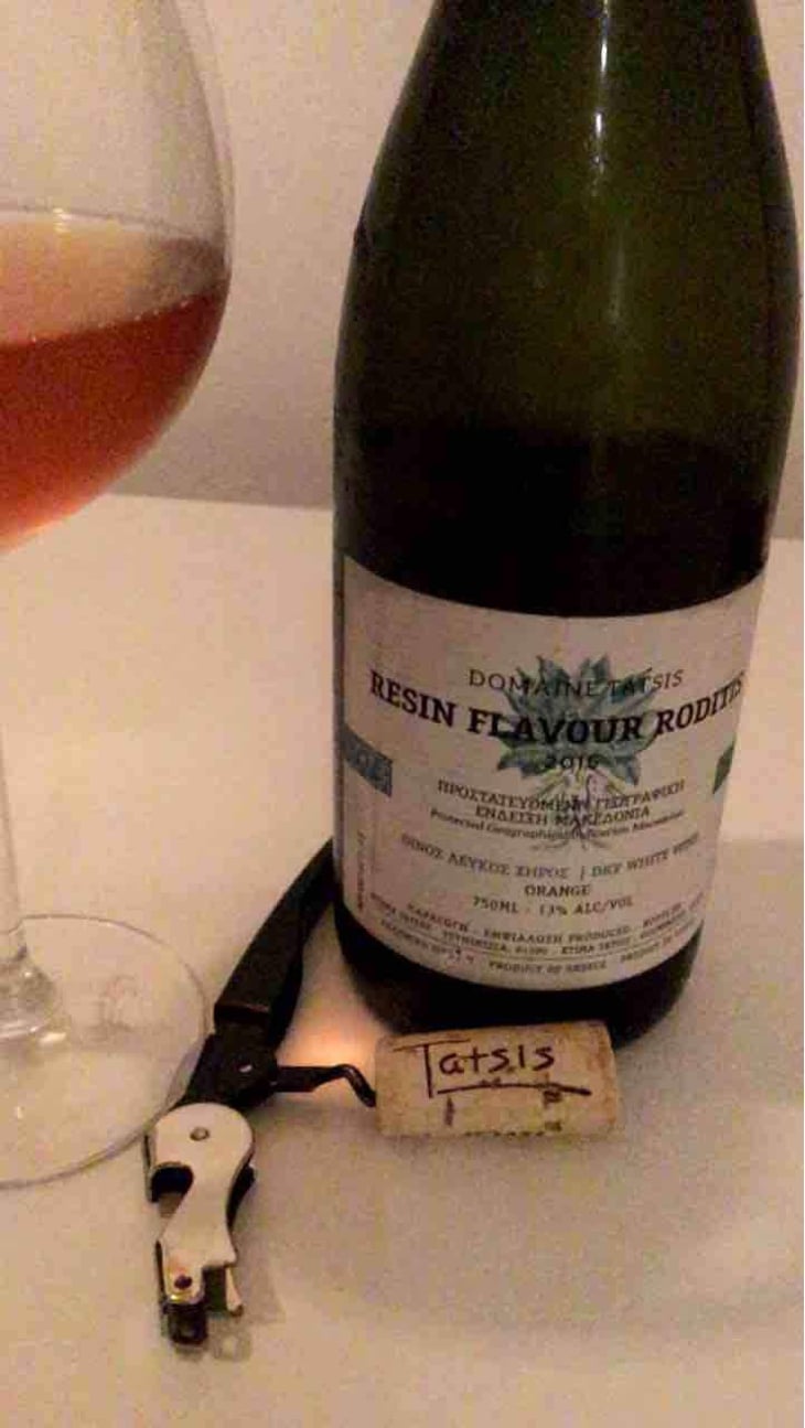 Resin Flavour Roditis - Tatsis Winery - Perikles & Stergios Tatsis 