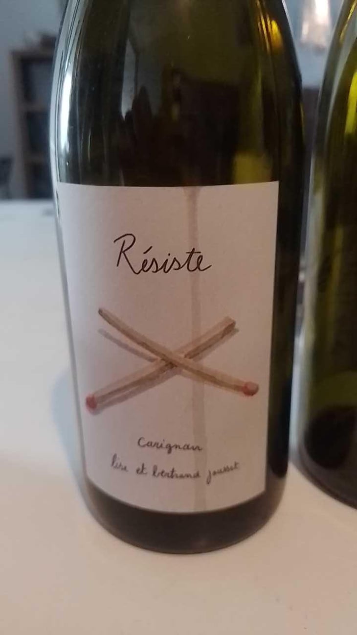 Résiste - Domaine Jousset - Lise & Bertrand Jousset -2019