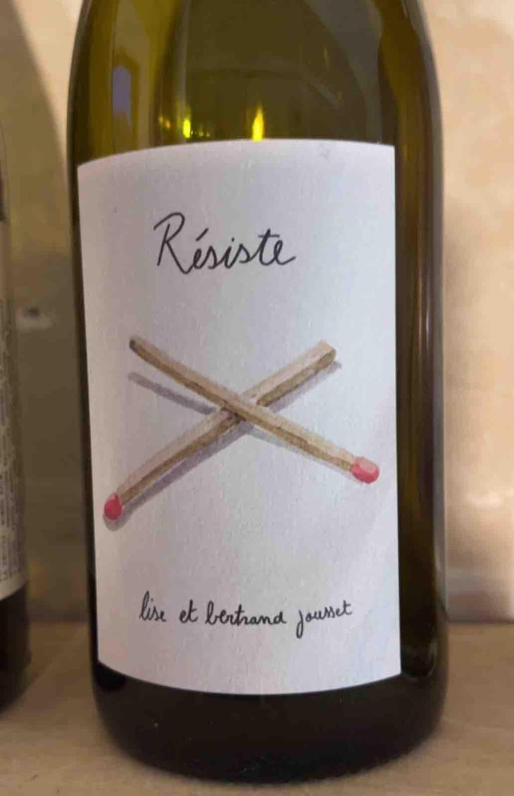 Résiste - Domaine Jousset - Lise & Bertrand Jousset -2019