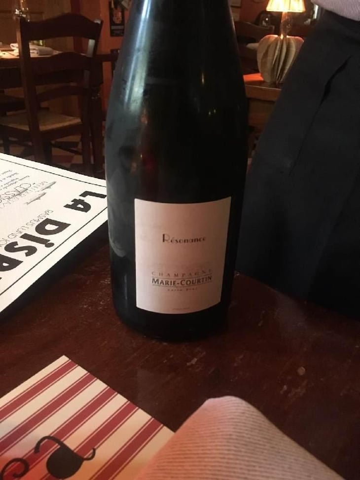 Résonance - Extra Brut - Champagne Marie Courtin - Dominique Moreau 