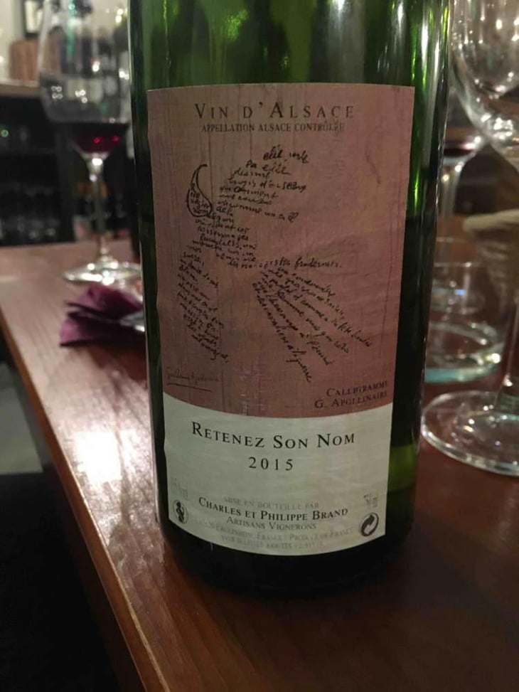 Retenez Son Nom - Domaine Brand & Fils - Philippe Brand 