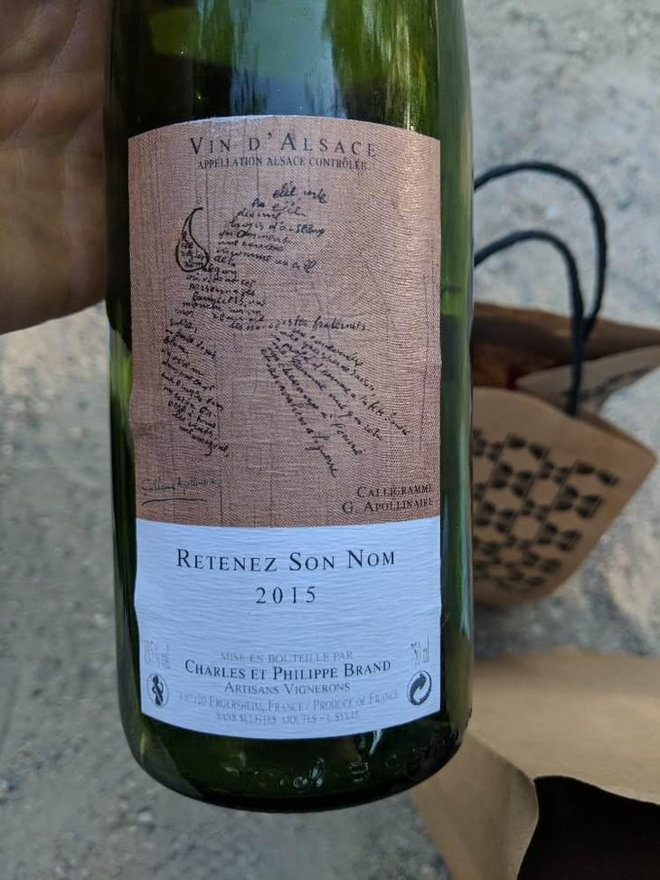 Retenez Son Nom - Domaine Brand & Fils - Philippe Brand 