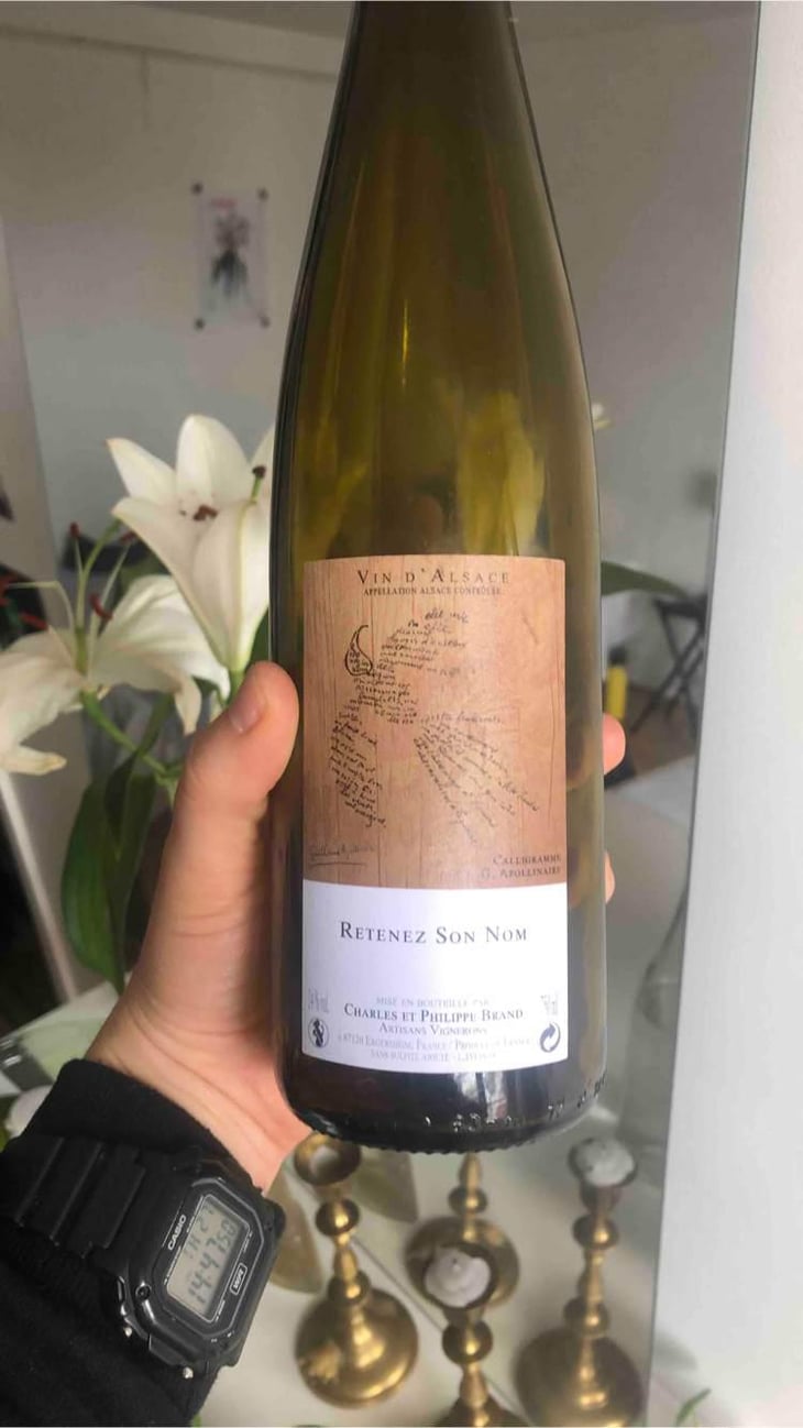 Retenez Son Nom - Domaine Brand & Fils - Philippe Brand 