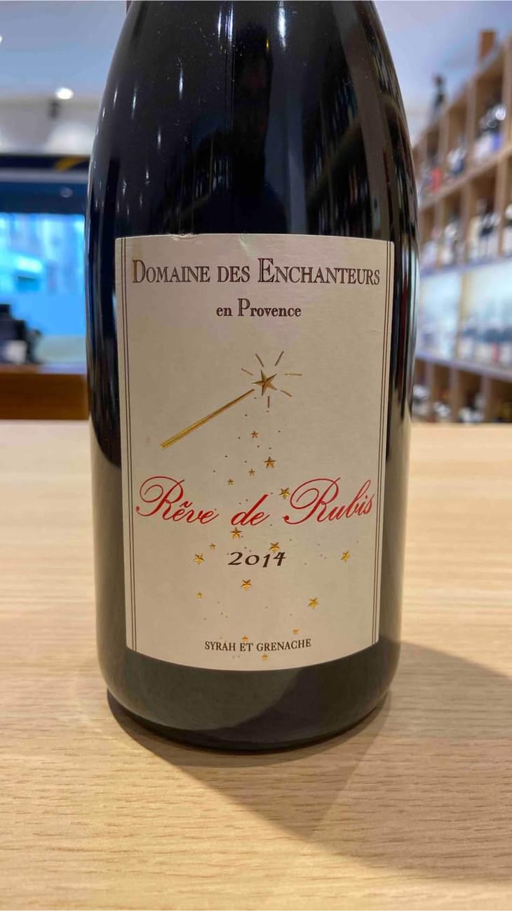 Rêve De Rubis - Domaine Des Enchanteurs - Catherine Desbois-Mouchel & Bertrand Seube -2014