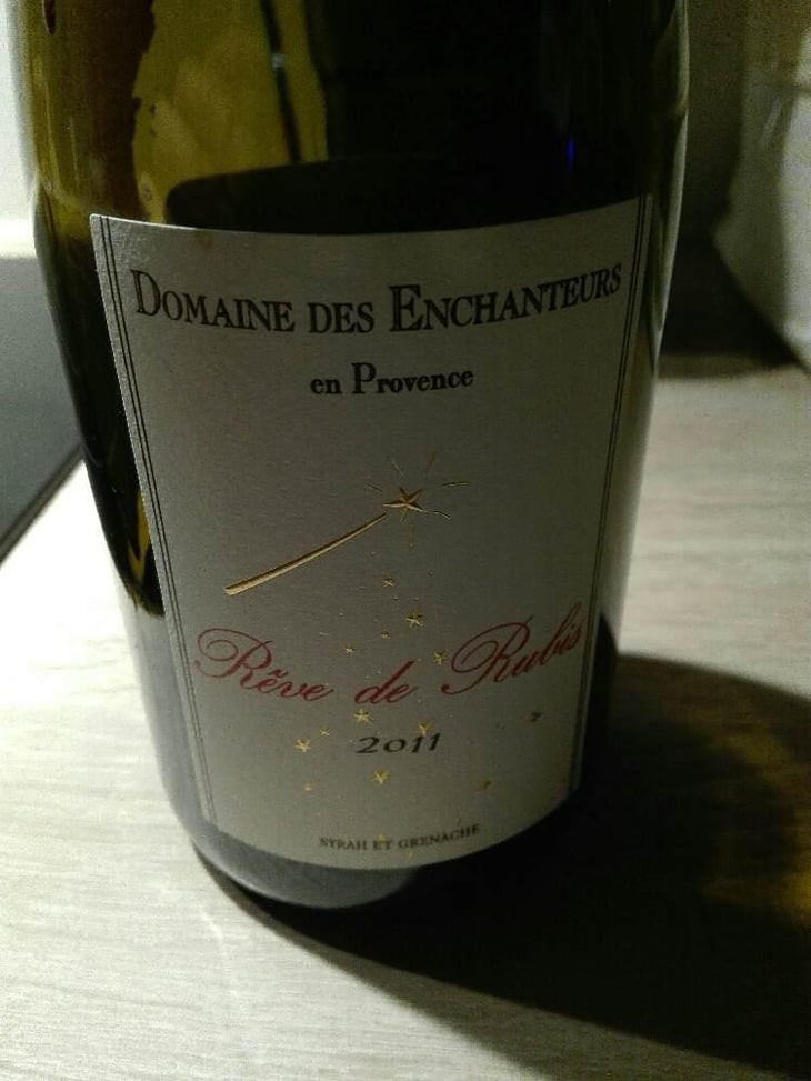 Rêve De Rubis - Domaine Des Enchanteurs - Catherine Desbois-Mouchel & Bertrand Seube -2014