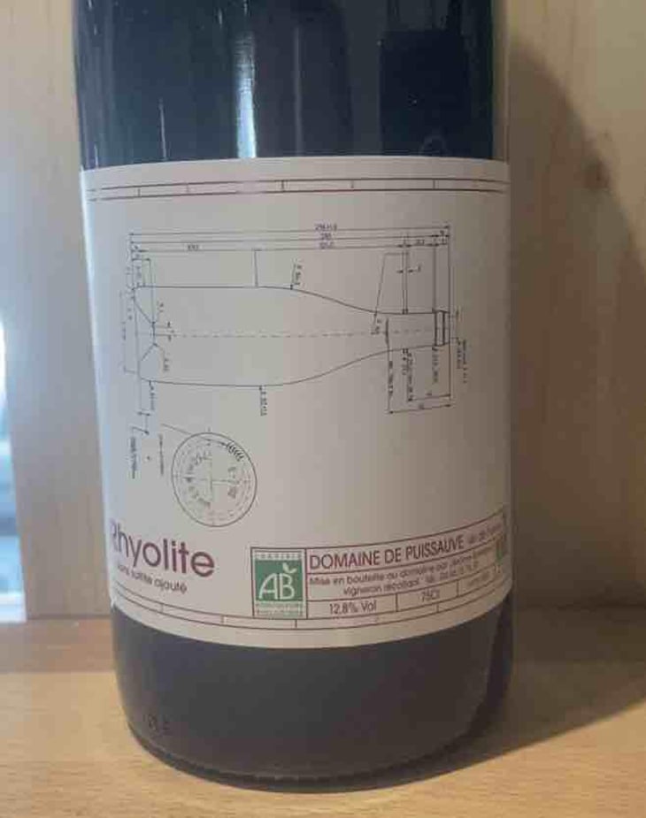 Rhyolite - Domaine de Puissauve - Jerôme Bonhême -2022