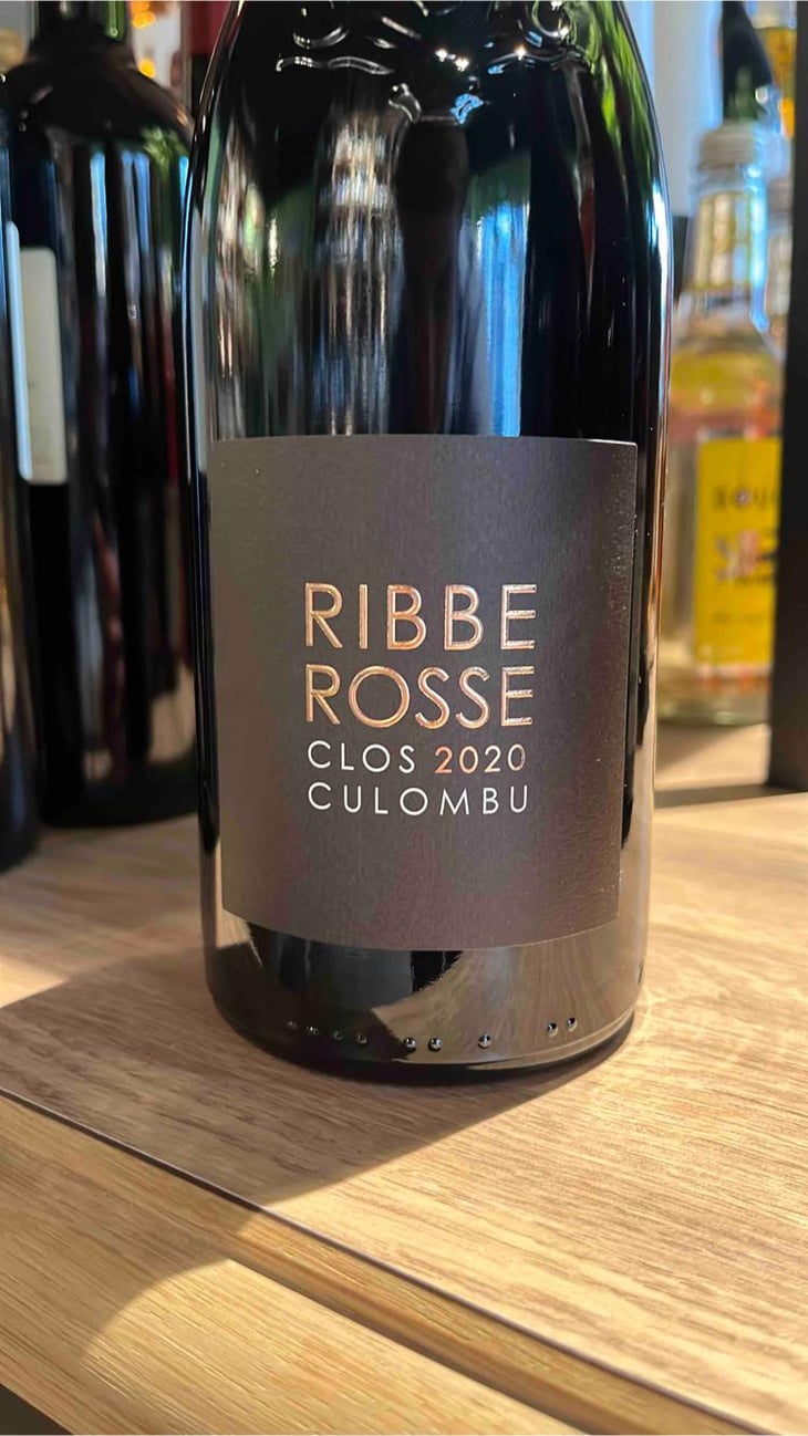 Ribbe Rosse Rouge - Clos Culombu - Etienne Suzzoni 
