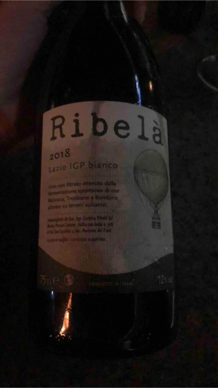 Ribelà - bianco - Cantina Ribelà - Chiara Bianchi & Daniele Presutti 