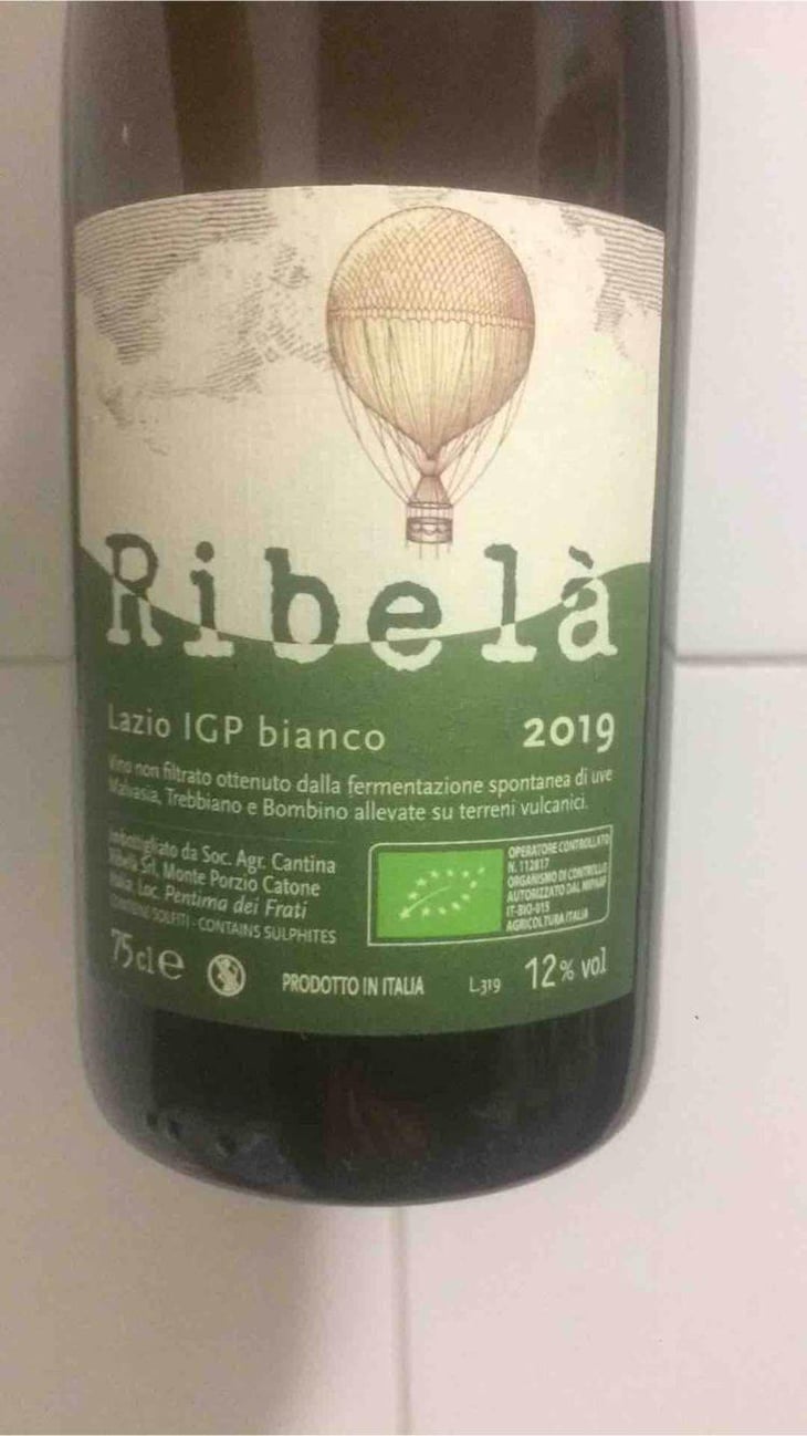 Ribelà - bianco - Cantina Ribelà - Chiara Bianchi & Daniele Presutti 