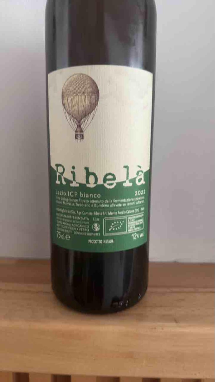 Ribelà - bianco - Cantina Ribelà - Chiara Bianchi & Daniele Presutti 