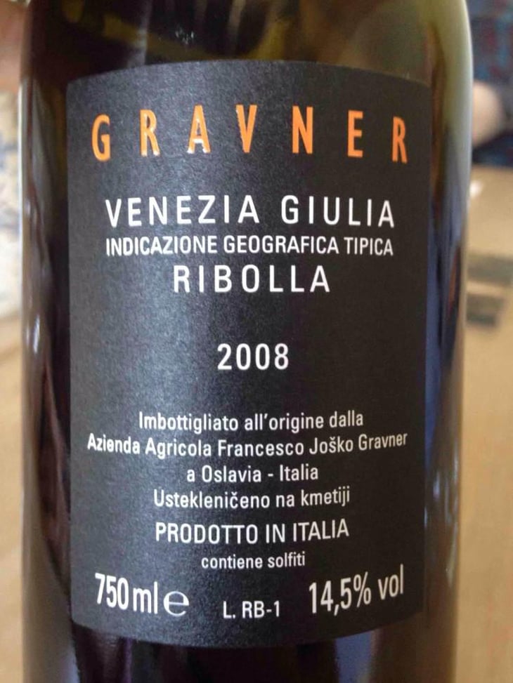 Ribolla - Azienda Agricola Gravner Francesco - Josko Gravner 