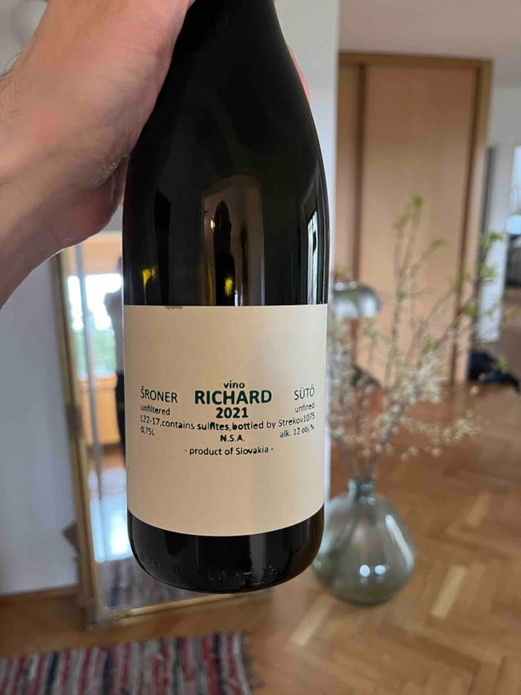 Vino Richard - Strekov 1075 - Zsolt Sütó 