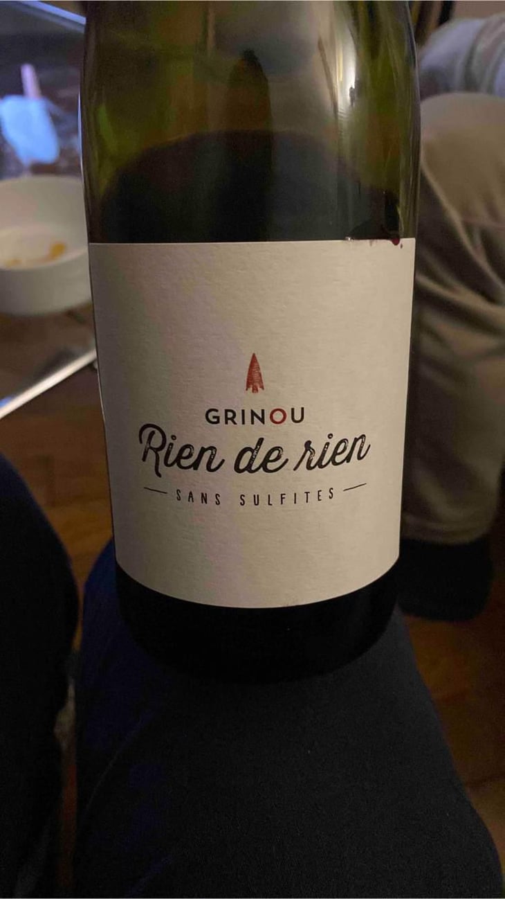 Rien de Rien - Terroir Grinou - Guy, Julien et Gabriel Cusset -2020