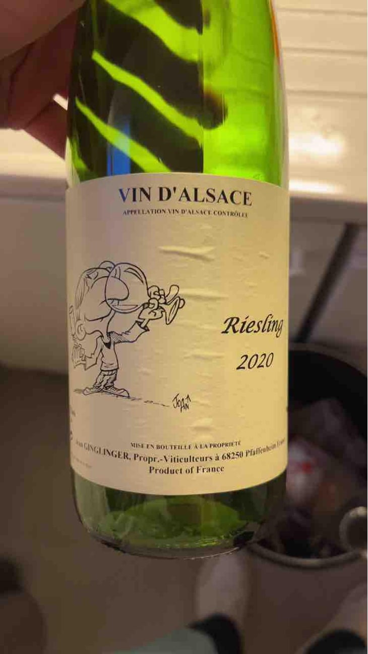 Riesling - Jean Ginglinger & Fils - Jean-Francois Ginglinger 