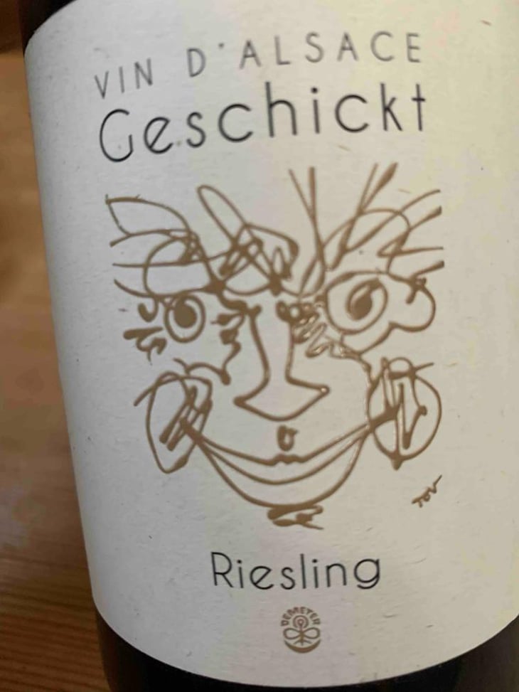 Riesling - Domaine Geschickt - Arnaud Geschickt & Aurélie Fayolle 