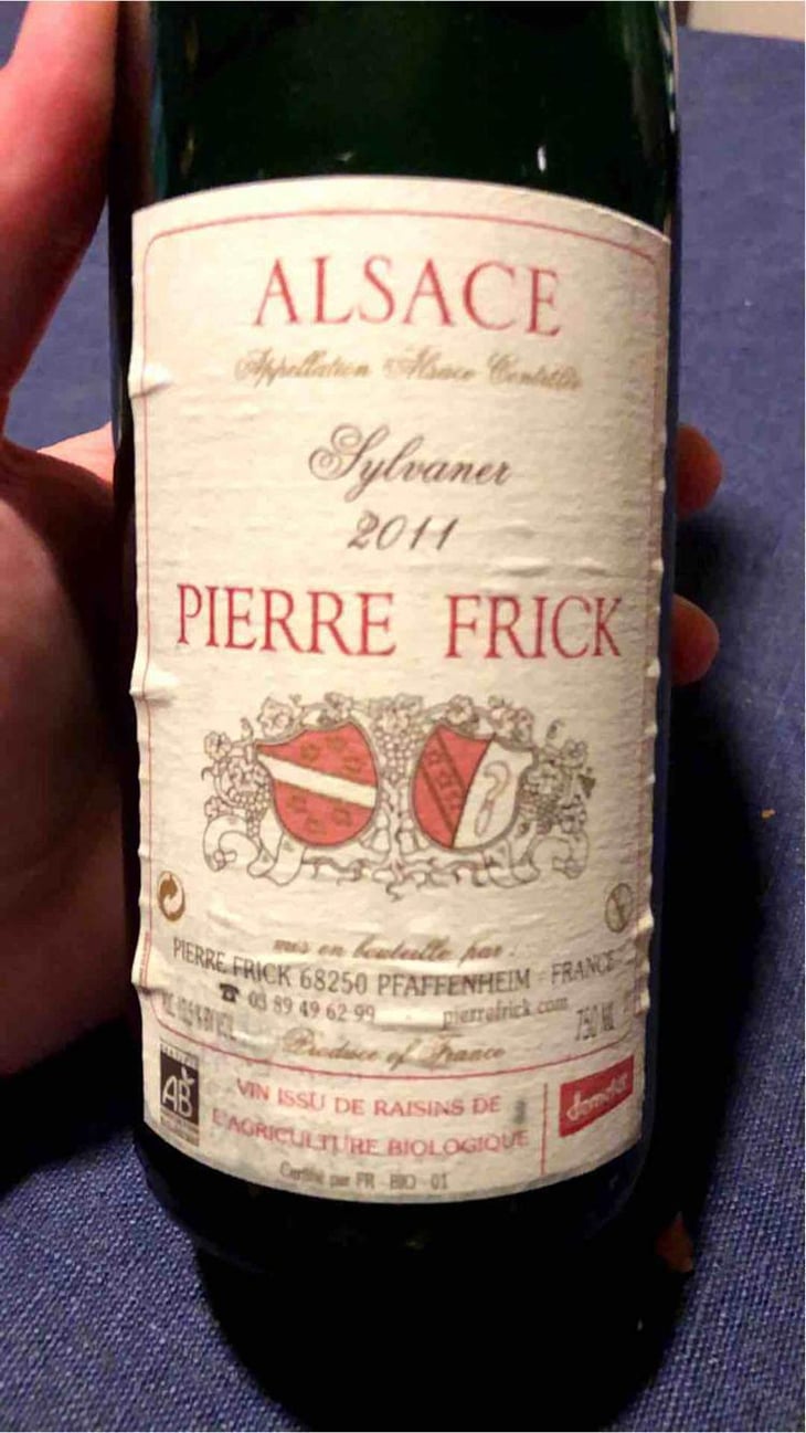 Riesling - Domaine Pierre Frick - Jean-Pierre, Chantal et Thomas Frick 