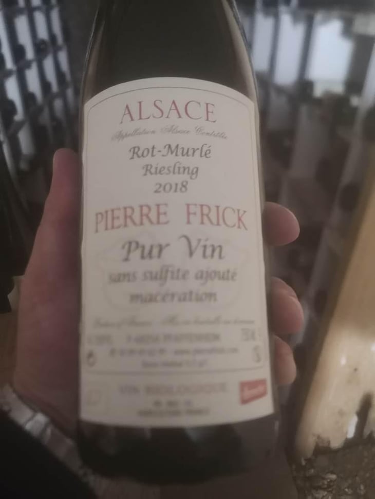 Riesling - Domaine Pierre Frick - Jean-Pierre, Chantal et Thomas Frick 