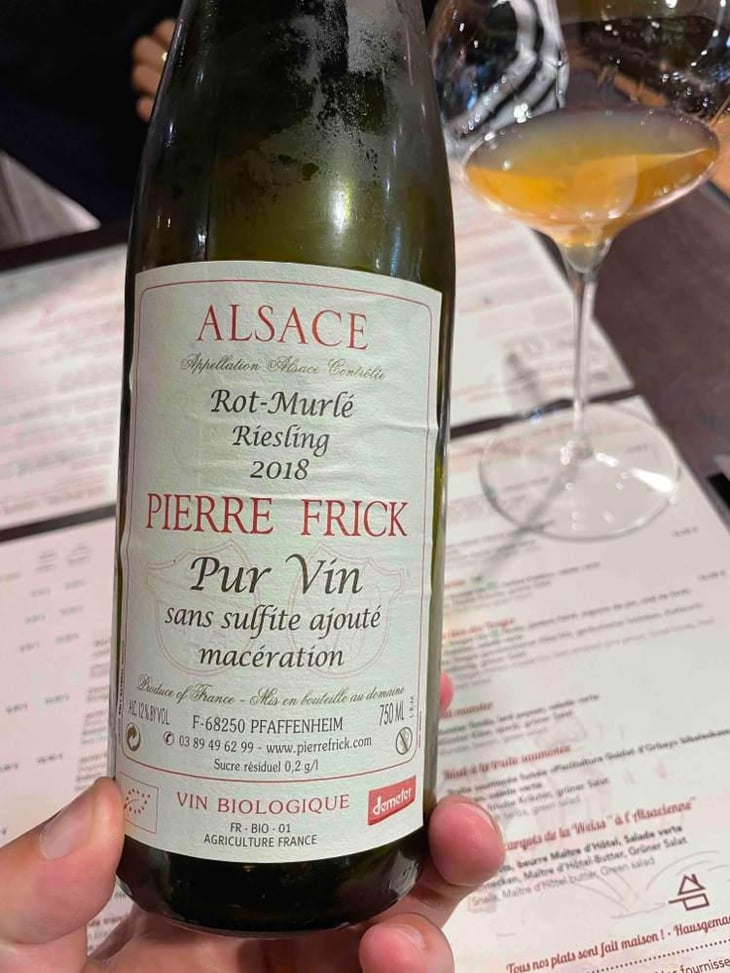 Riesling - Domaine Pierre Frick - Jean-Pierre, Chantal et Thomas Frick 