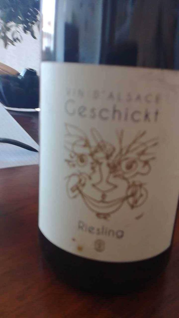 Riesling - Domaine Geschickt - Arnaud Geschickt & Aurélie Fayolle 