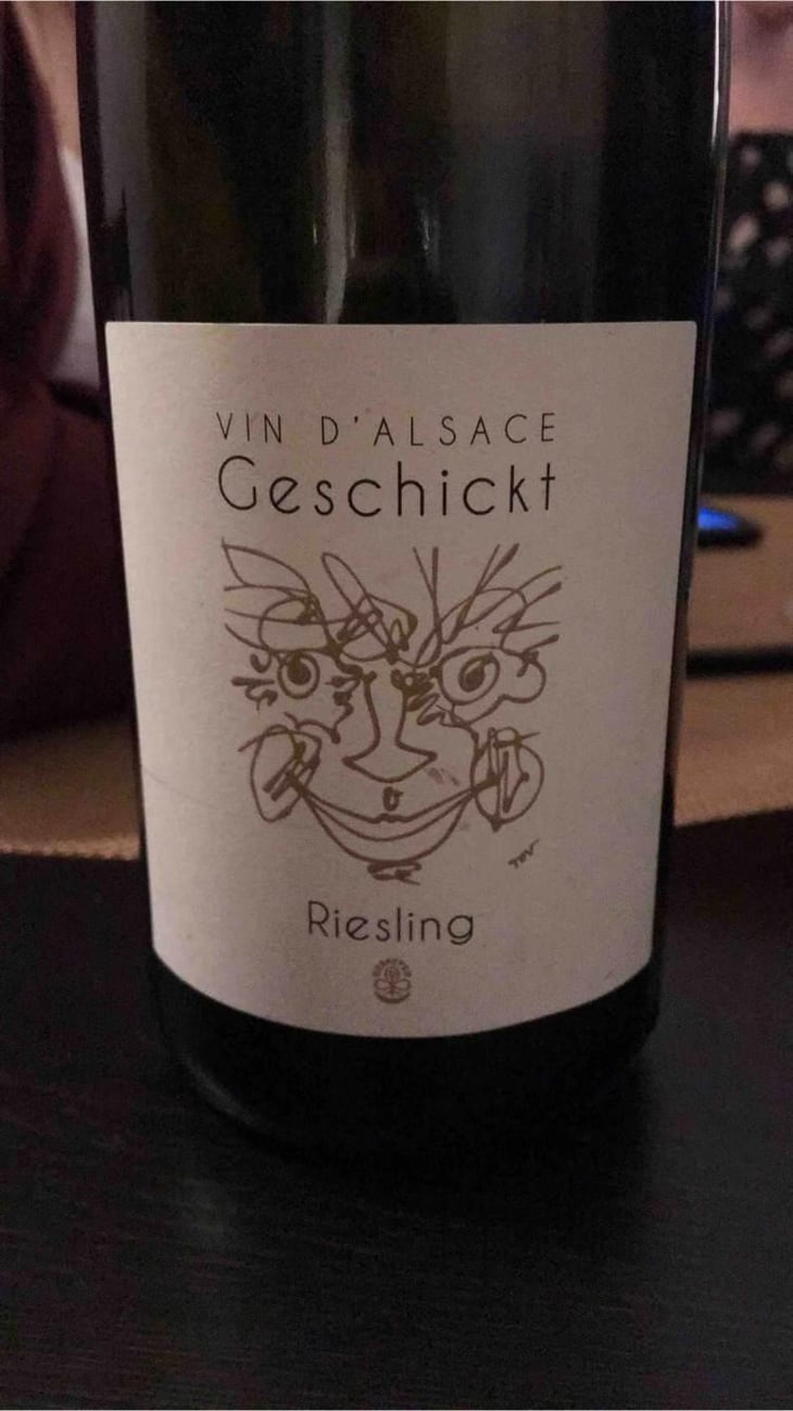Riesling - Domaine Geschickt - Arnaud Geschickt & Aurélie Fayolle 