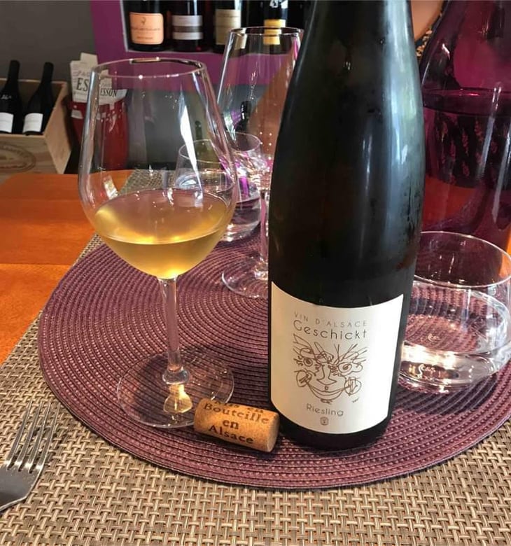 Riesling - Domaine Geschickt - Arnaud Geschickt & Aurélie Fayolle 