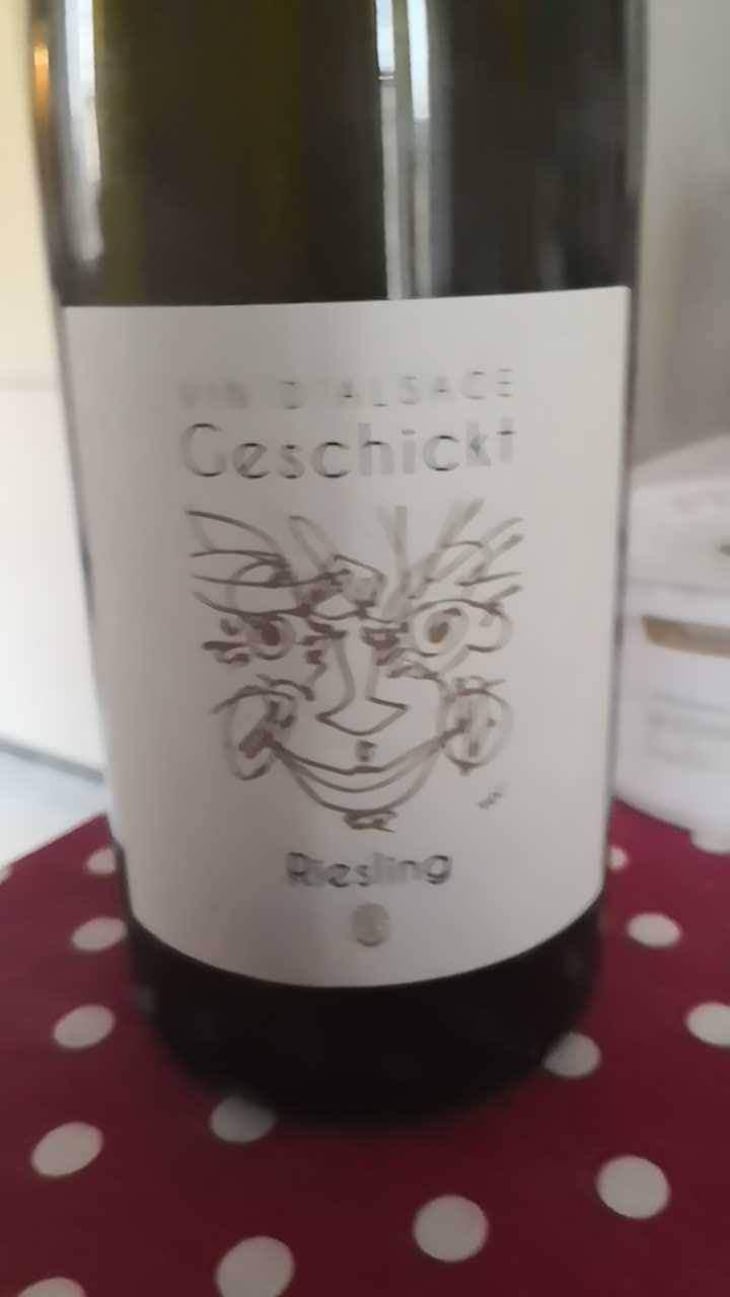 Riesling - Domaine Geschickt - Arnaud Geschickt & Aurélie Fayolle 