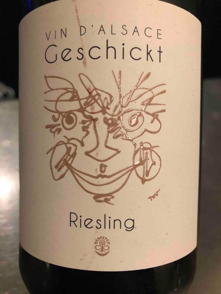 Riesling - Domaine Geschickt - Arnaud Geschickt & Aurélie Fayolle 