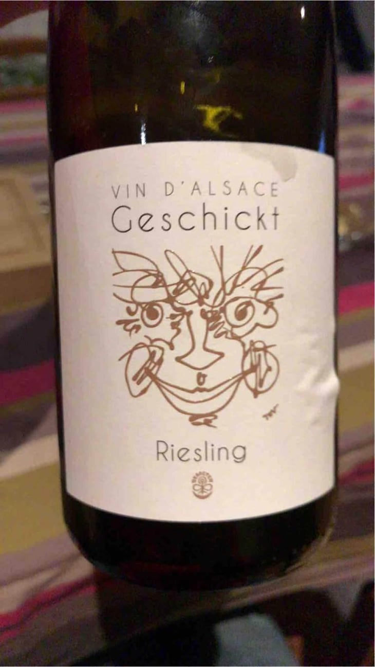 Riesling - Domaine Geschickt - Arnaud Geschickt & Aurélie Fayolle 