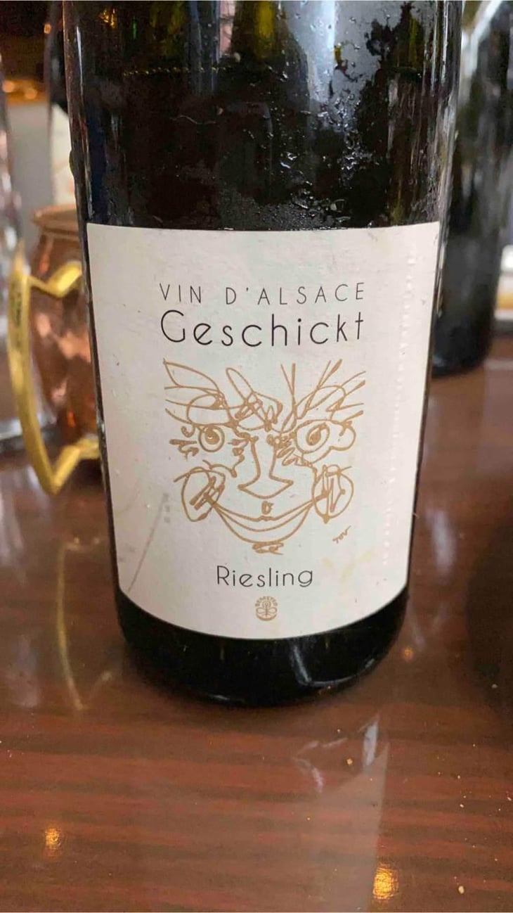 Riesling - Domaine Geschickt - Arnaud Geschickt & Aurélie Fayolle 