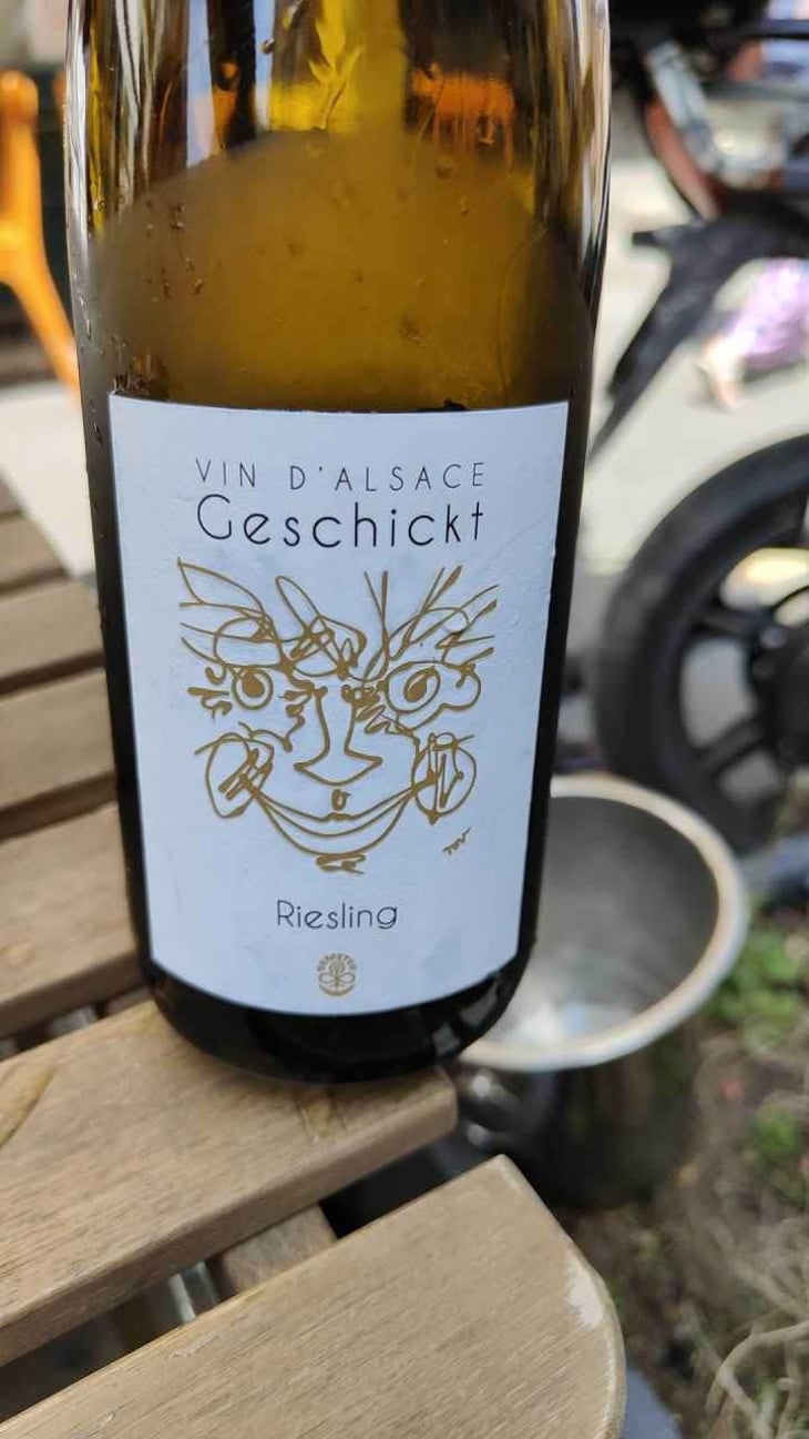 Riesling - Domaine Geschickt - Arnaud Geschickt & Aurélie Fayolle 