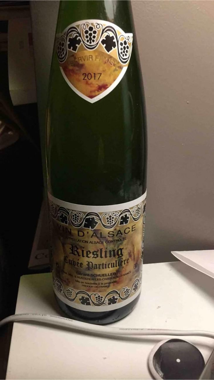 Riesling Cuvée Particuliere - Gérard Schueller & Fils - Bruno Schueller 