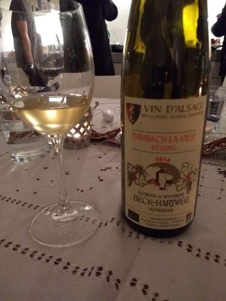 Riesling Dambach - Florian & Mathilde Beck-Hartweg - Florian & Mathilde Beck-Hartweg 