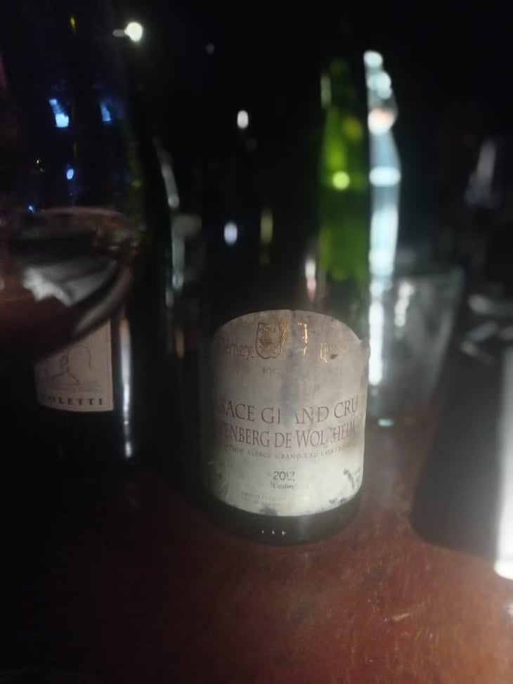 Riesling Grand Cru Altenberg de Wolxheim - Lissner - Bruno et Theo Schloegel 