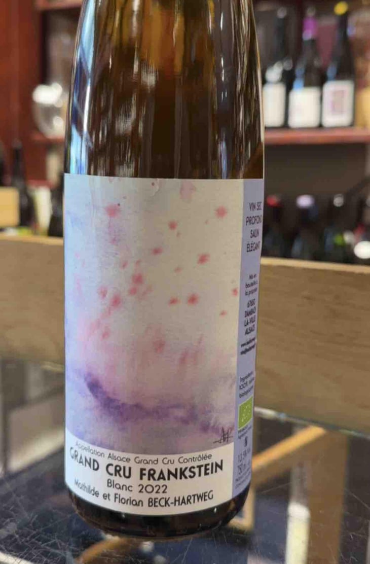 Riesling Grand Cru Frankstein - Florian & Mathilde Beck-Hartweg - Florian & Mathilde Beck-Hartweg 