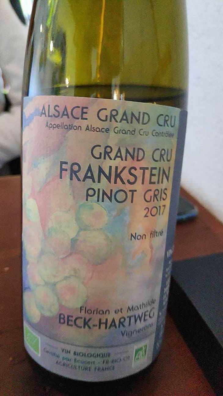 Riesling Grand Cru Frankstein - Florian & Mathilde Beck-Hartweg - Florian & Mathilde Beck-Hartweg 
