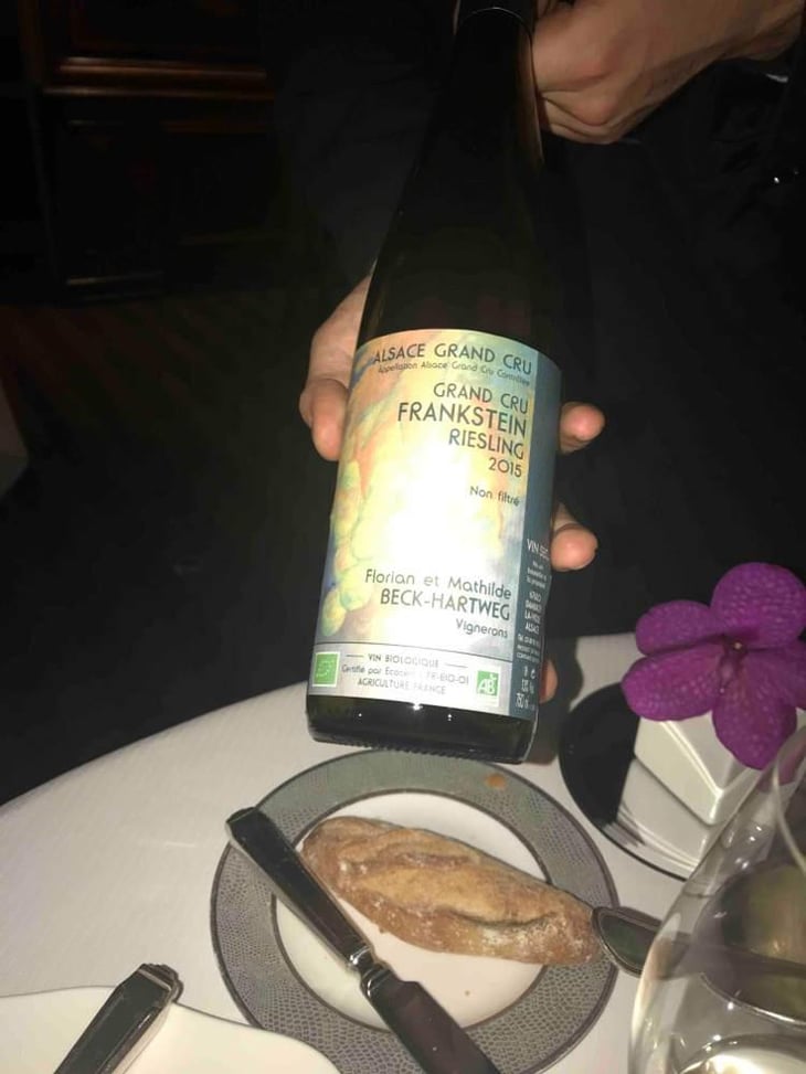 Riesling Grand Cru Frankstein - Florian & Mathilde Beck-Hartweg - Florian & Mathilde Beck-Hartweg 